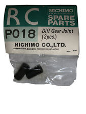 Nichimo Spare Parts PO18 Diff Gear Joint 2pcs VINTAGE R/C Car New