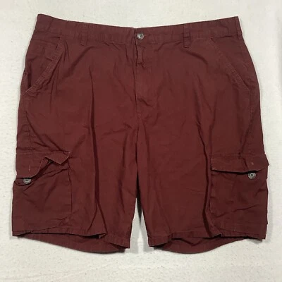 Merona Cargo Shorts Men's 42 Measues 41 Red Camping Hiking Outdoors - Image 1 of 4