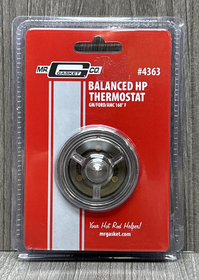Mr. Gasket 4363 High Performance / High Flow Thermostat - 160 Degrees - Image 1 of 2