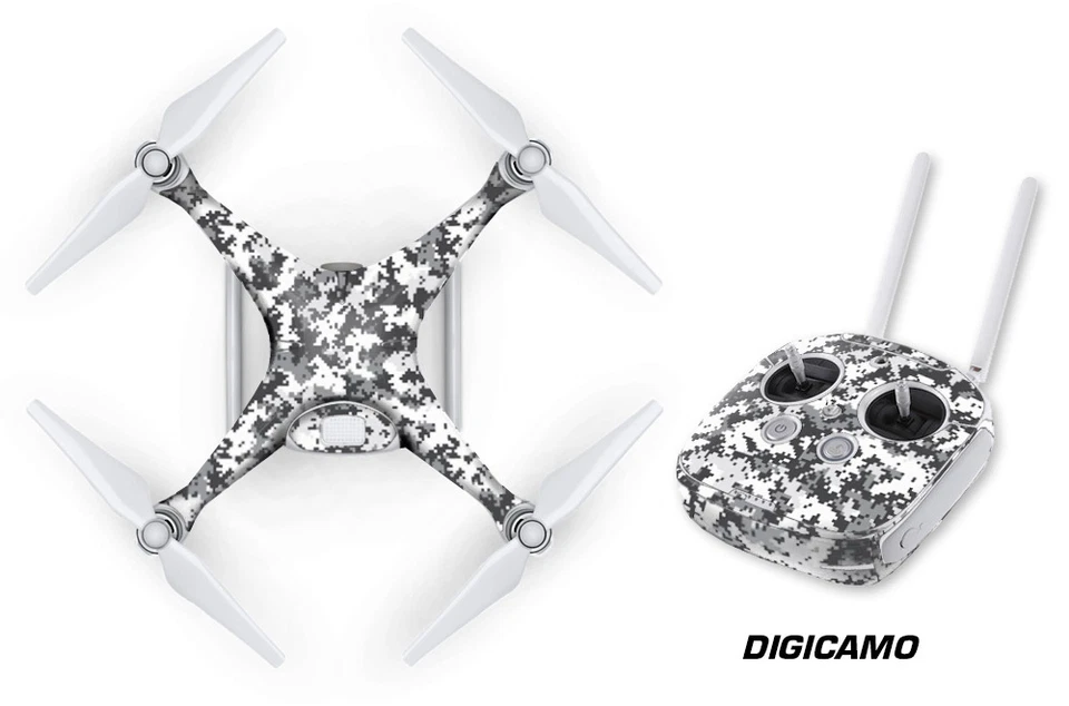 Dji Phantom 4 Drone Wrap RC Quadcopter Abziehbild Custom Skin Zubehör Dc W - Bild 1 von 1