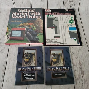 Model Railroading & Getting Started With Model Trains + 2 DVDS Dream Plan Build - Picture 1 of 21