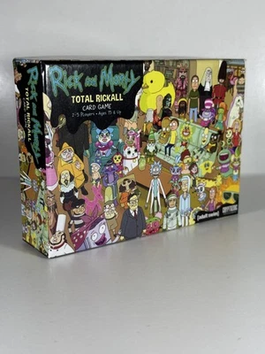 Rick And Morty - Total Rickall - Card Game - Cryptozoic - 100% Complete - Image 1 of 4