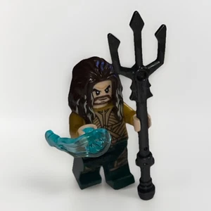 ✅ LEGO DC Super Hero AQUAMAN der ATLANTE mit Dreizack Minifigur sh0429, 76085 - Bild 1 von 3