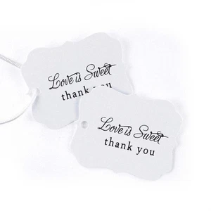 Love Is Sweet Favor Tags - 25ct. - Picture 1 of 1