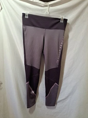 Leggings Under Armour Púrpura Talla L Poliéster Ajustados Mujeres Compresión Coldgear Foto 1 de 3