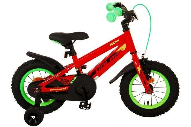 Rocky 12 Zoll Kinderfahrrad Rot 3-4,5 Jahre Fahrrad Räder Hand/Rücktrittbremse - Bild 1 von 4