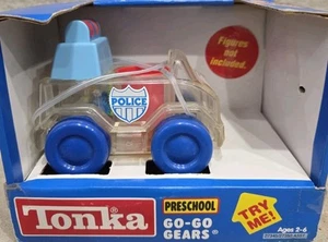 Vintage 1992 Playskool Go-Go Gears Police Car Race Car. NOS. Figure Not Included - Picture 1 of 4