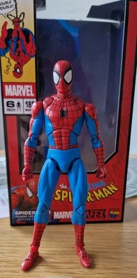 Mafex 185 Spider-Man Figur - Classic Comic Ver. - Marvel - Bild 1 von 4