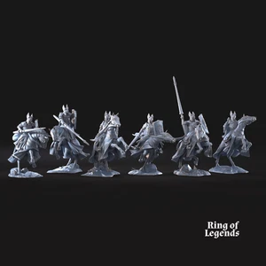 Swan Riders White Swan - Davale Games - Herr der Ringe - Tabletop - 28mm - Bild 1 von 7