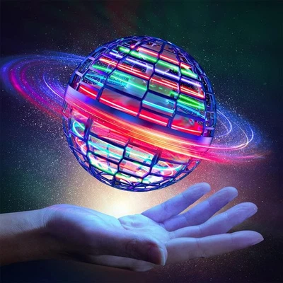 MARKENLOS Pro Hover Ball Fliegender Ball LED Spinner Ball Flying Orb Kinder Spielzeug DE