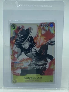 Portgas.D.Ace ST13-011 Alt Art Super Rare The Three Brothers One Piece CCG NM - Picture 1 of 2