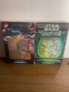 Star Wars Galaxy of Fear Eaten Alive & City of the Dead Limited Ed. Covers - Picture 1 of 5