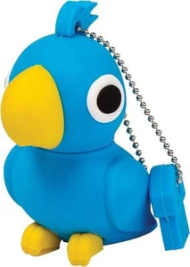 Pendrive Satzuma USB2.0 8 GB - Pappagallo Blu - Zdjęcie 1 z 3