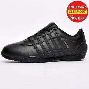 K Swiss Arvee 1.5 Mens Classic Casual Retro Athletic Fashion Trainers Black - Picture 1 of 5