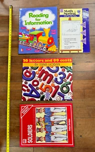 LOT OF 4 BIG BOOKS, OVERSIZE BOOKS CLASSROOM TEACHER GROUP READING - Bild 1 von 2