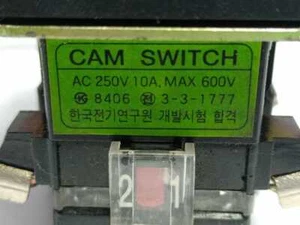 Yongsung Lee C3102 B4MCB Control Cam Switch AC 250V 10A Max 600V - Picture 1 of 6
