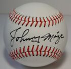 Johnny Mize Signed Baseball With COA CASE New York Yankees &amp; St. Louis Cardinals
