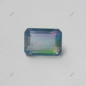 Hermosa Piedra Preciosa Suelta Corte Esmeralda 16.60 Ct CERTIFICADA ÓPALO DE FUEGO NATURAL - Imagen 1 de 13
