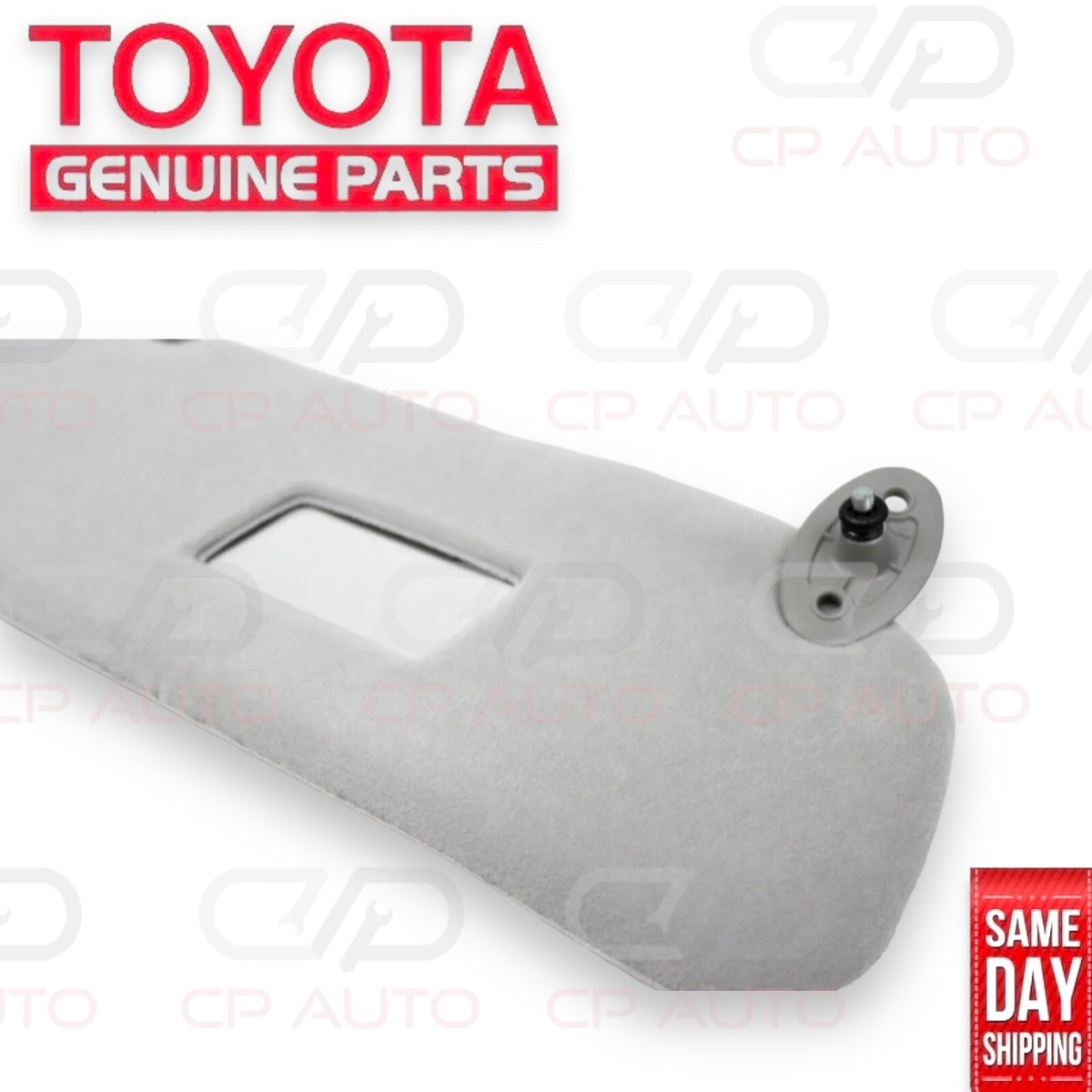 Aletta Parasole Per Renault Koleos 2007-2016 - Lato Conducente Con Specchio, Grigio, Sostituto 964011625R - Foto 6