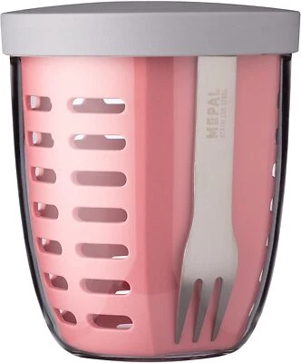 Mepal Fruitpot Ellipse Nordic pink – 600 ml Inhalt – ideal für Früchte - Bild 1 von 4