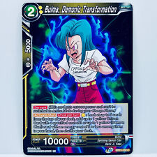 Dragon Ball Super Card Game Bulma, Demonic Transformation Regular Common Card
