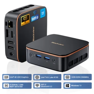 Blackview MP20 Mini PC Intel N150 16GB+512GB SSD Mini Computer Max 3.6GHz WIFI 6 - Picture 1 of 10