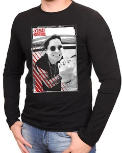 Ozzy Osbourne Metal Rules Rock Music Schwarze T-Shirt Langarmshirts -876 -LA - Picture 1 of 2