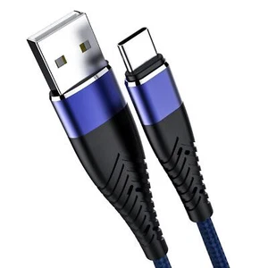 For iPhone 16 Pro Max 15 Plus USB-A Cable Fast Braid Type C Charging Data Cord - Picture 1 of 23