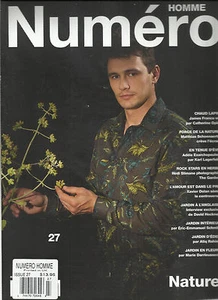 NUMERO HOMME FASHION MAGAZINE, ISSUE, 2014 ISSUE, 27 NATURE PRINTED IN UK - Picture 1 of 1