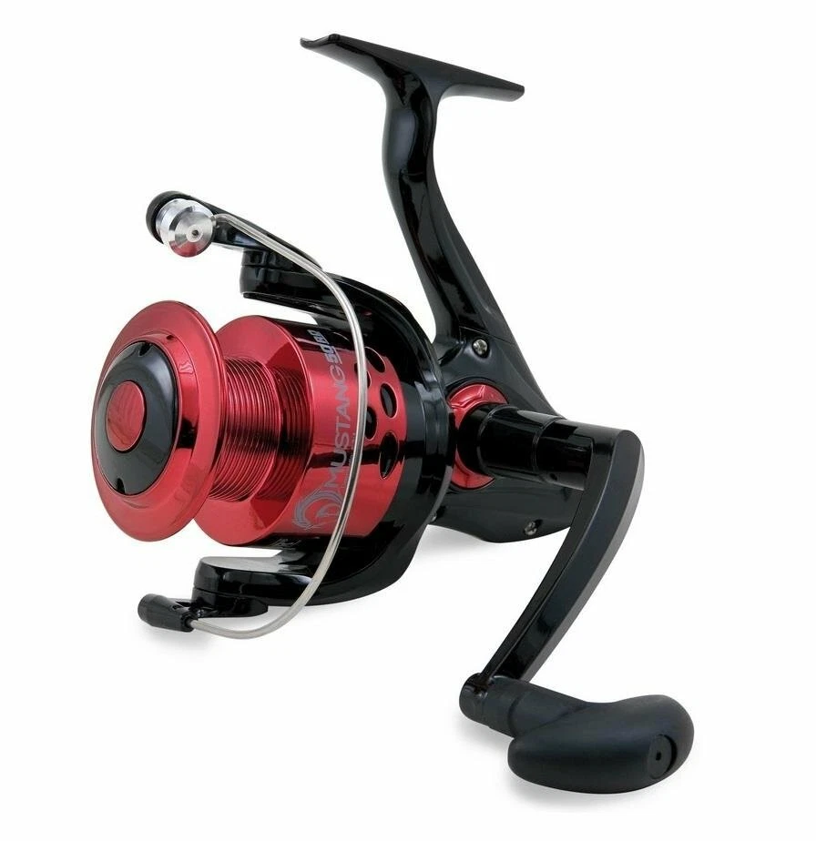 Spinnrolle Lineaeffe Mustang RD 40 Angelrolle 100m/0,40mm Rolle Spinnfischen - Bild 1 von 1