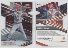 2020 Elite Extra Edition Aspirations Die-Cut Signatures /21 Patrick Bailey Auto