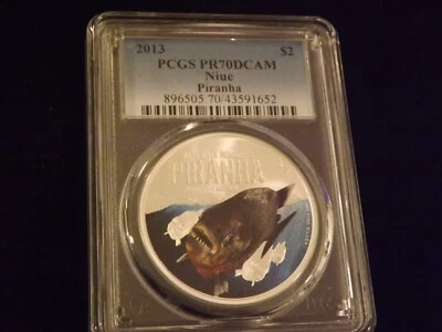 2013    $2    PIRANHA         PCGS  PR 70 DCAM - Image 1 of 2