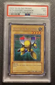 PSA 7 - BETA THE MAGNET WARRIOR - DOR-002 - PROMO - SECRET RARE - 2003 - YuGiOh - Picture 1 of 2