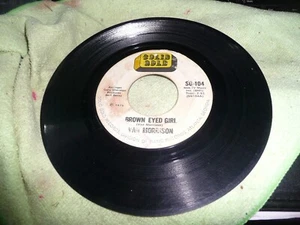 Record 45 raro Van Morrison su oro massiccio occhi marroni ragazza / Ro Ro Rosey in perfette condizioni - Foto 1 di 2