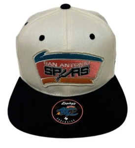 Zephyr NBA San Antonio Spurs RARE "Vaulted" Flat Bill SnapBack Hat BRAND NWT - Picture 1 of 5
