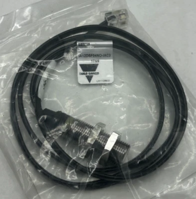 CARLO GAVAZZI IA12DSF04NO-IAC3 PROXIMITY SWITCH, CABLE LCR RETRASCTED SENSOR NEW - Image 1 of 4