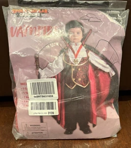 Spooktacular Creations Vampire Halloween Kids Costume Large Trick or Treat - Picture 1 of 1