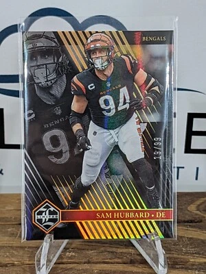 2023 PANINI LIMITED SAM HUBBARD #25 CINCINNATI BENGALS 19/99 - Image 1 of 2