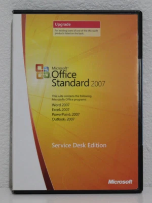 Microsoft Office Standard 2007 Service Desk Edition UPGRADE with Product Key - Image 1 of 2