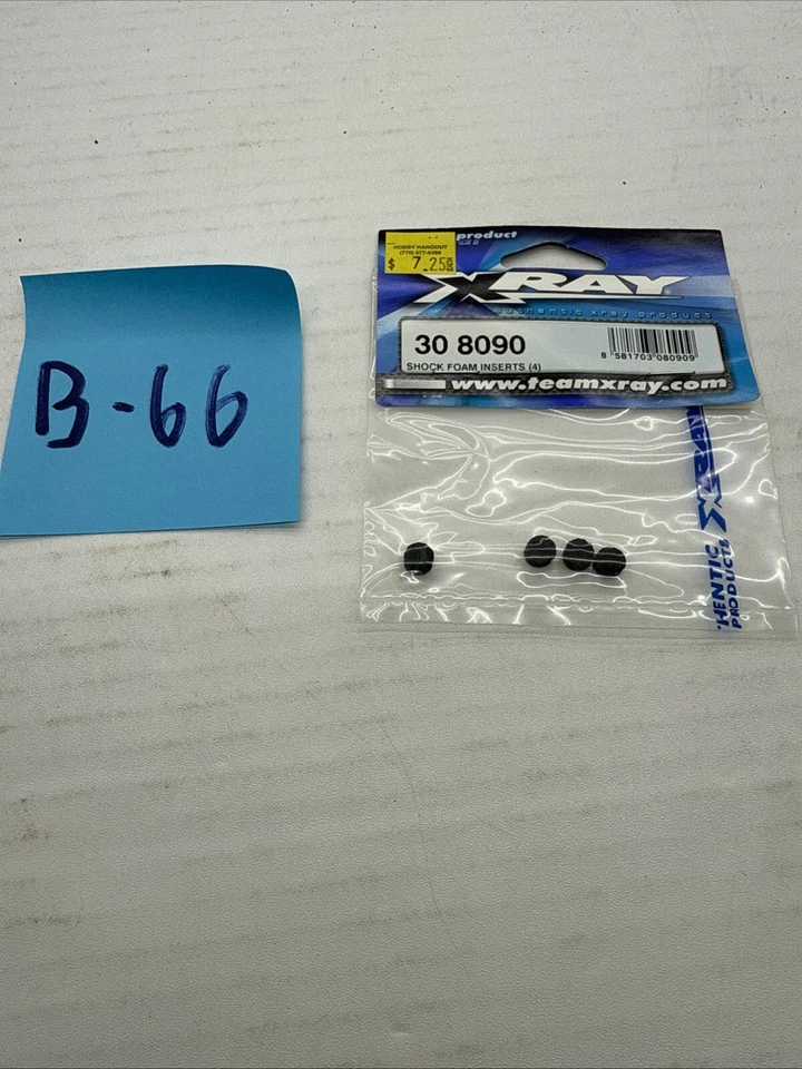 XRAY 30 8090 SHOCK FOAM INSERTS: 10pc. NewInPack USA Shipped - Image 1 of 1