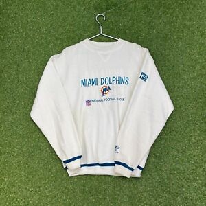 Vintage Miami Dolphins Crewneck Logo Athletics Sweatshirt Mens Large L ProLine