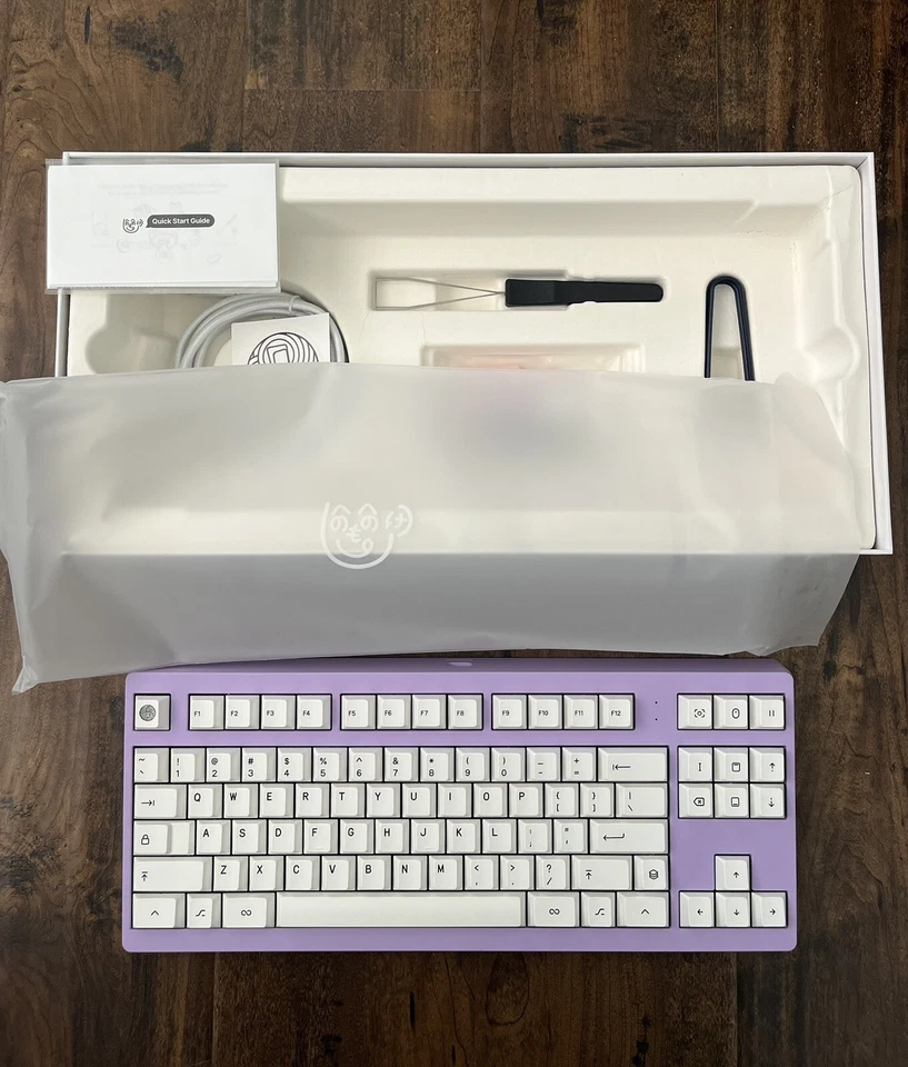 Monokei Standard Keyboard- Dream Lilac With Brown Switches - Image 1 of 4