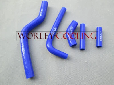 NJ-FOR SUZUKI RMZ250 2005 2006 RMZ 250 05 06 Silicone Radiator Hose BLUE new Foto 1 de 4
