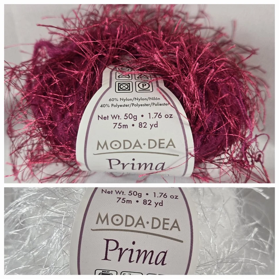 Moda Dea Yarn Prima 60% Nylon 40% Polyester 82y  50g 1.76oz - Image 1 of 1