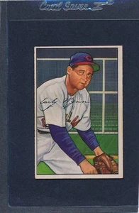 1952 Bowman #142 Early Wynn Indians EX 52B142-30315-4 - Picture 1 of 1