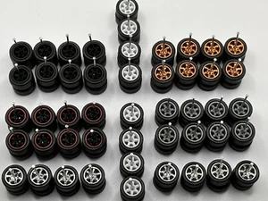 24 Sätze 6 Speichen TE 37 Real Riders Gummireifen 10mm 6 Farben - Bild 1 von 15