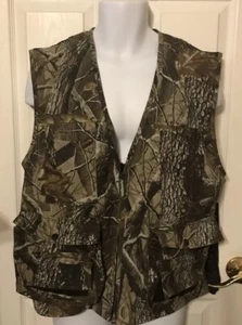 REMINGTON REALTREE CAMOUFLAGE HUNTING VEST LIGHTWEIGHT ZIP FRONT MEN'S SIZE M - Picture 1 of 14