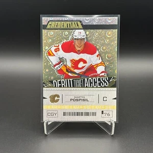 2023-24 UD Credentials MARTIN POSPISIL #155 Debut Ticket Access Gold 3/5 RC - Picture 1 of 5