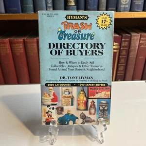 1997 Hymans Trash Or Treasure Directory Collectibles Vintage Book Guide - Picture 1 of 6