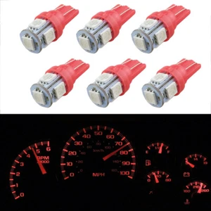 Gauge Cluster LED Dashboard Bulbs Red For 1999-2002 Chevy GMC Silverado Truck - Picture 1 of 7